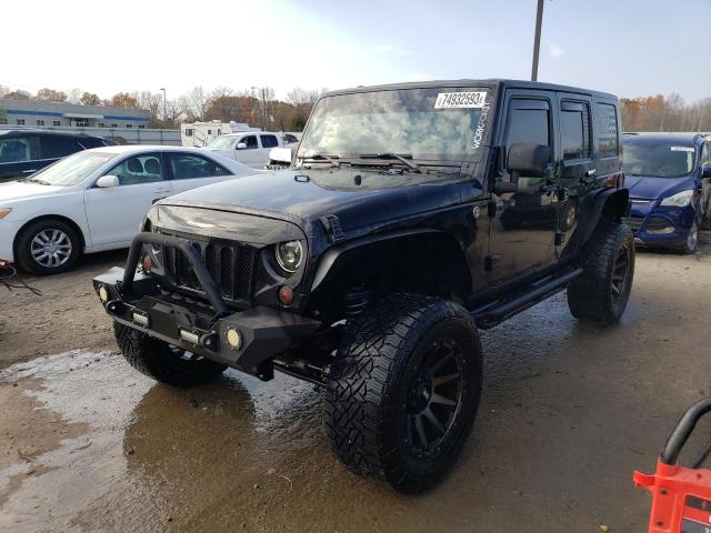 Image 1 of 2010 JEEP WRANGLER UNLIMITED SPORT 2010 with VIN 1J4BA3H19AL100063