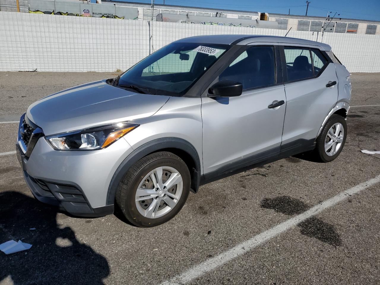 Image 1 of 2020 NISSAN KICKS S 2020 with VIN 3N1CP5BV9LL537409