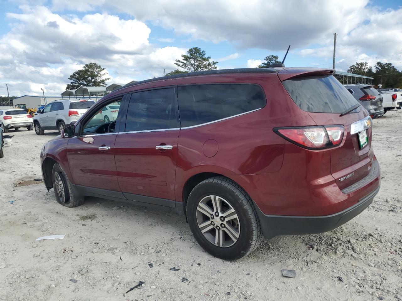Image 2 of 2017 CHEVROLET TRAVERSE LT 2017 with VIN 1GNKRGKD8HJ156579
