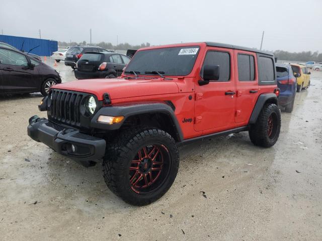 Изображение 1 2022 JEEP WRANGLER UNLIMITED SPORT 2022 с VIN 1C4HJXDG7NW108667