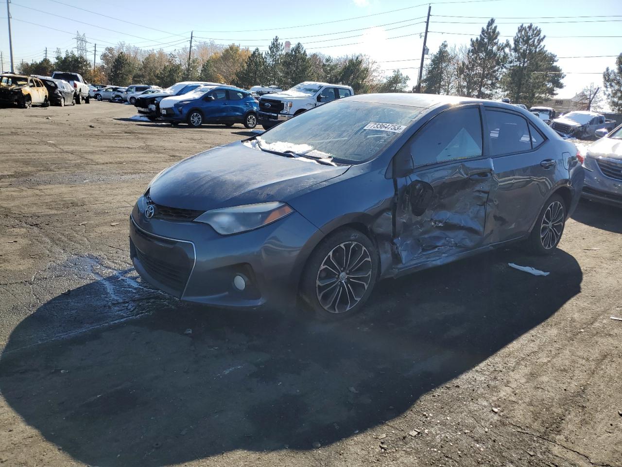 Изображение 1 2014 TOYOTA COROLLA L 2014 с VIN 2T1BURHE9EC013683