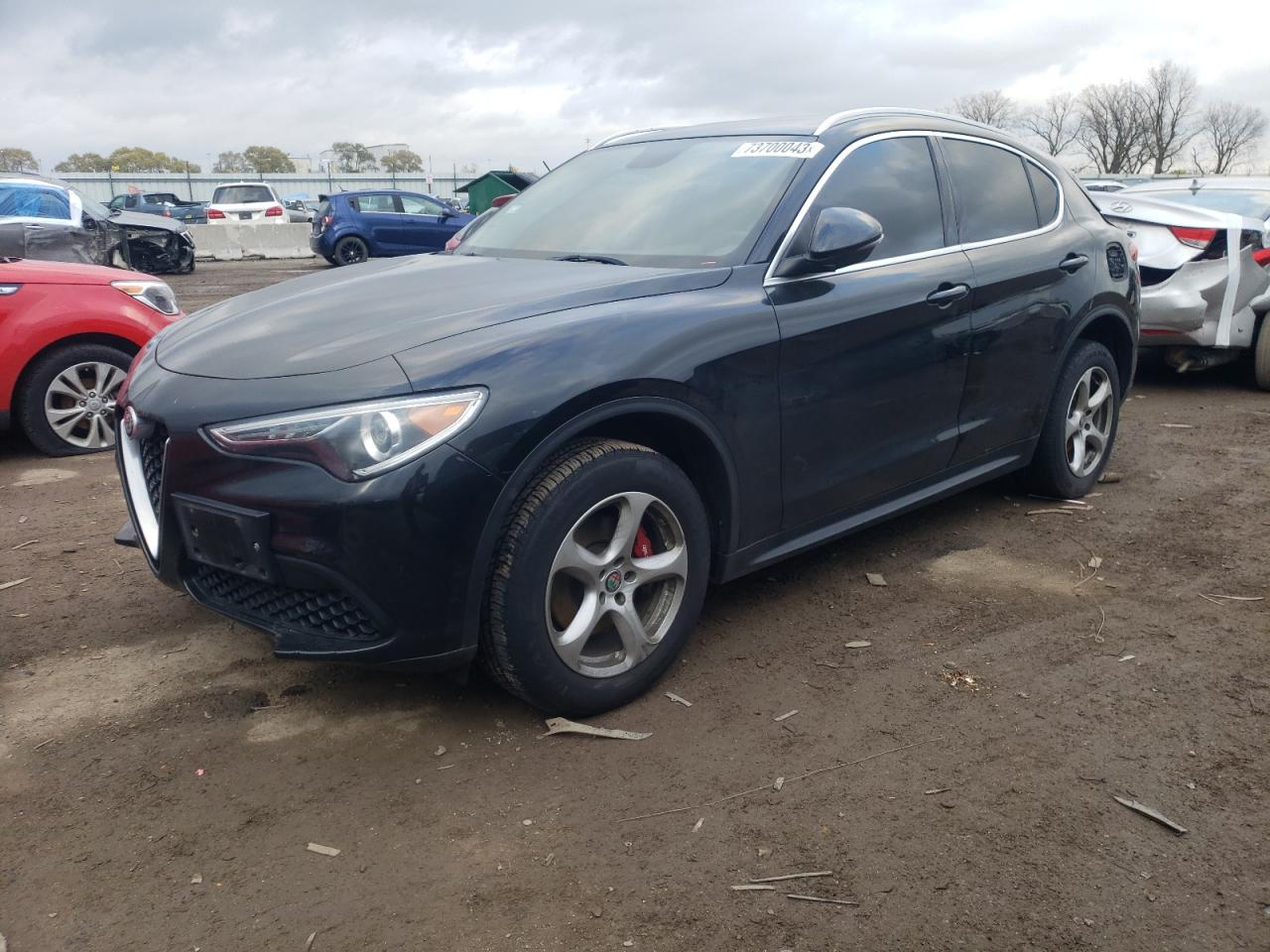 Image 1 of 2018 ALFA ROMEO STELVIO  2018 with VIN ZASFAKAN2J7B79476
