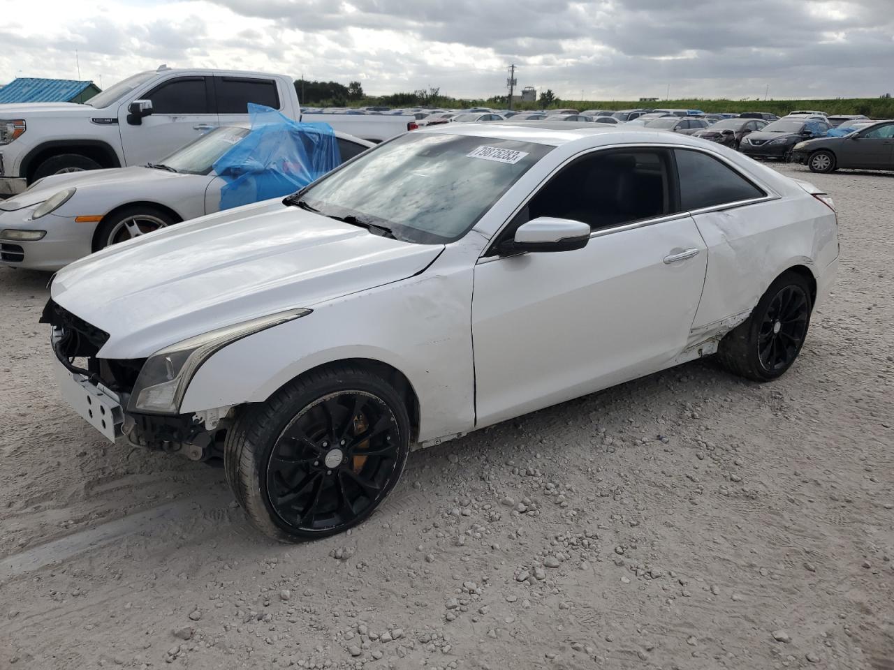 Image 1 of 2015 CADILLAC ATS LUXURY 2015 with VIN 1G6AH1R35F0109047