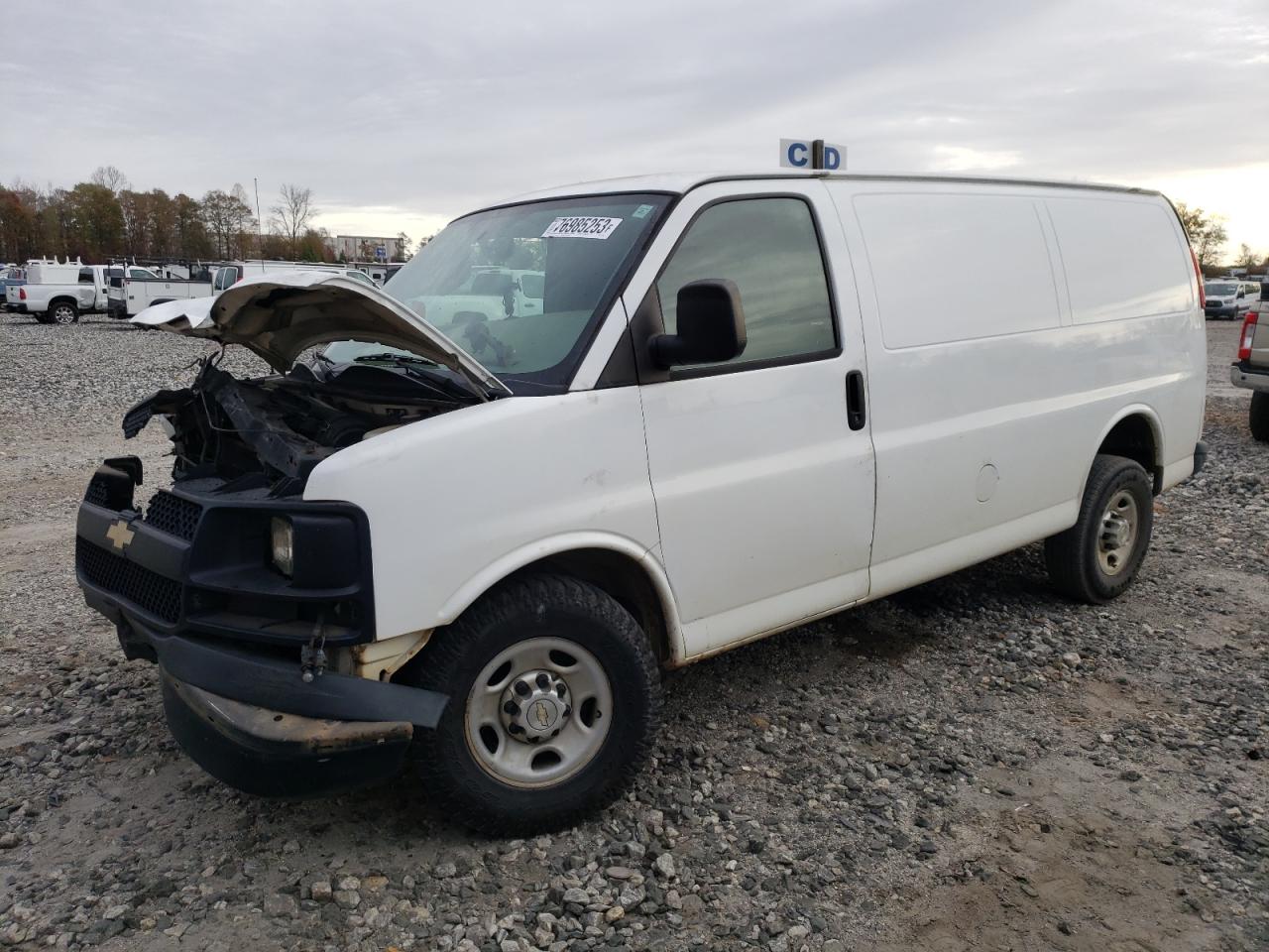 Изображение 1 2013 CHEVROLET EXPRESS G2500  2013 с VIN 1GCWGFBA0D1185763