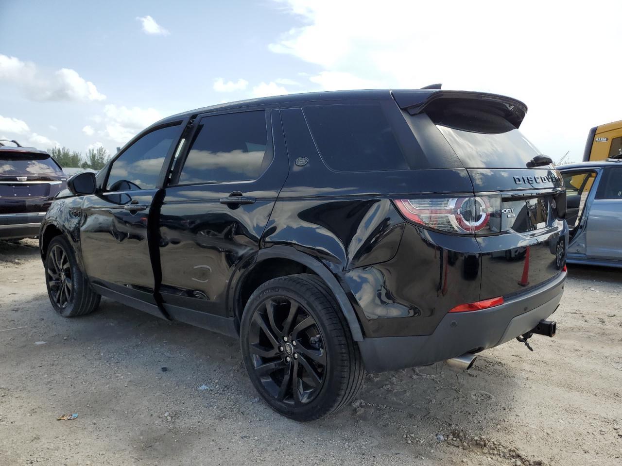 Изображение 2 2017 LAND ROVER DISCOVERY SPORT HSE 2017 с VIN SALCR2BG4HH678507