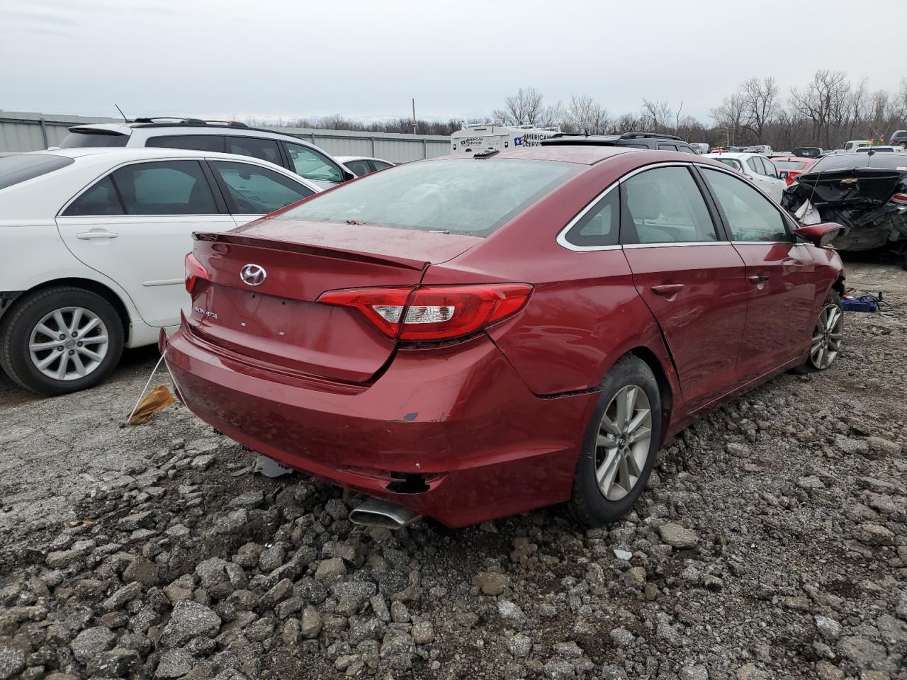 Image 3 of 2015 HYUNDAI SONATA SE 2015 with VIN 5NPE24AF3FH010530