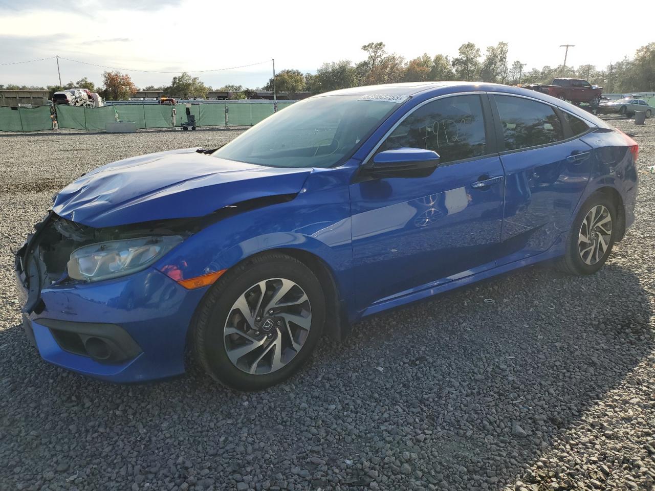 Image 1 of 2018 HONDA CIVIC EX 2018 with VIN 19XFC2F81JE019112