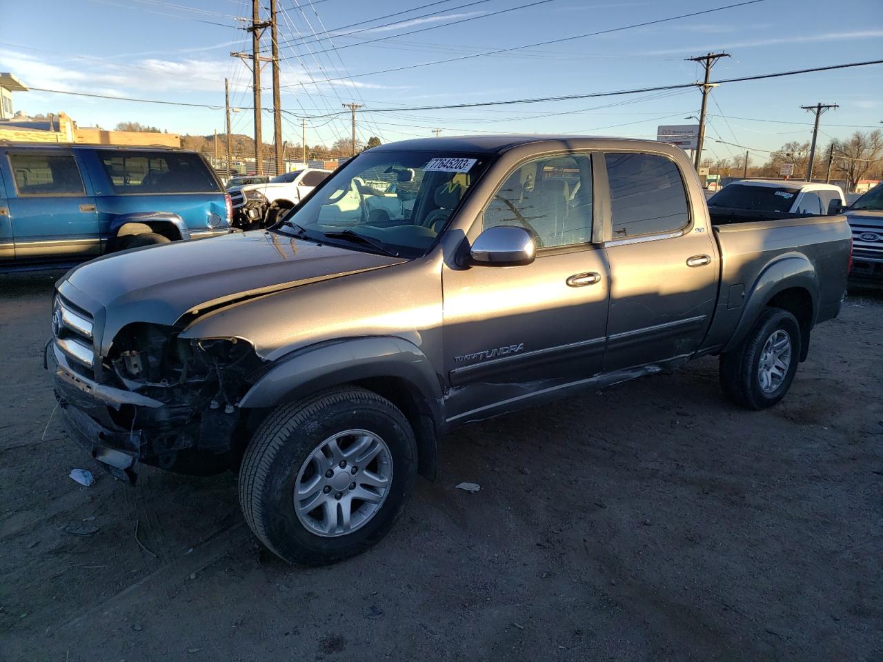 Image 1 of 2004 TOYOTA TUNDRA DOUBLE CAB SR5 2004 with VIN 5TBDT44184S458531
