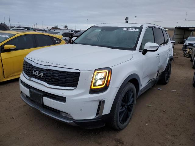 Image 1 of 2022 KIA TELLURIDE SX 2022 with VIN 5XYP5DHCXNG287788