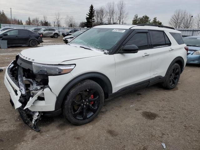 Изображение 1 2022 FORD EXPLORER ST 2022 с VIN 1FM5K8GC9NGA10373