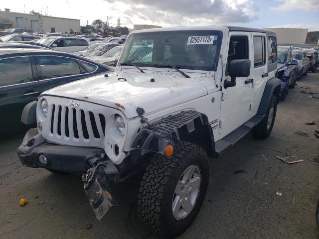Image 1 of 2017 JEEP WRANGLER UNLIMITED SPORT 2017 with VIN 1C4BJWDG9HL585204