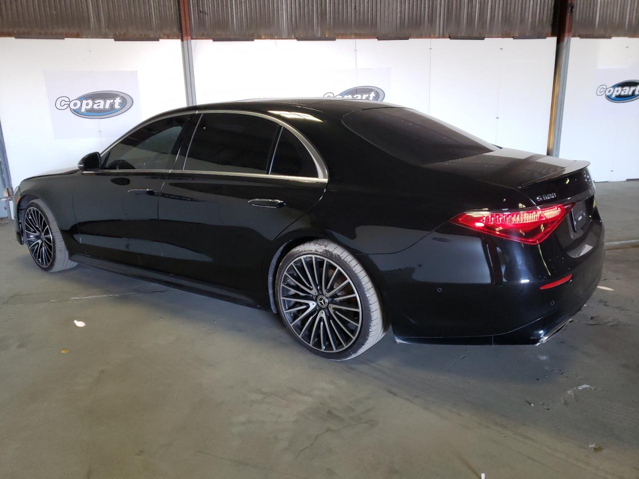Image 2 of 2022 MERCEDES-BENZ S 500 4MATIC 2022 with VIN W1K6G6DB6NA110630