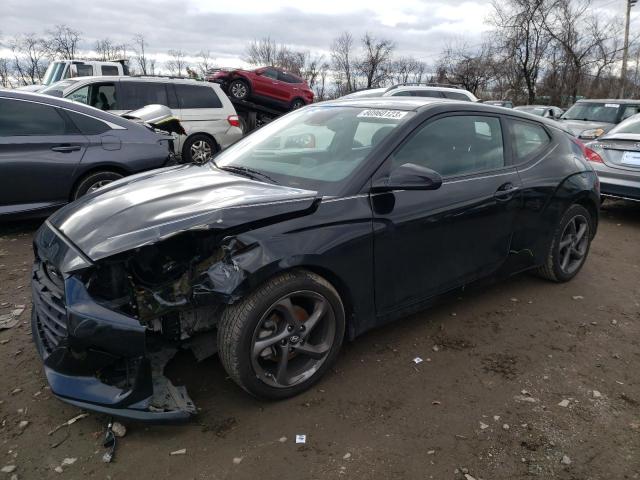 Image 1 of 2019 HYUNDAI VELOSTER BASE 2019 with VIN KMHTG6AF9KU016848