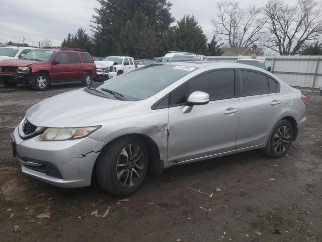 Image 1 of 2013 HONDA CIVIC EX 2013 with VIN 19XFB2F86DE269677