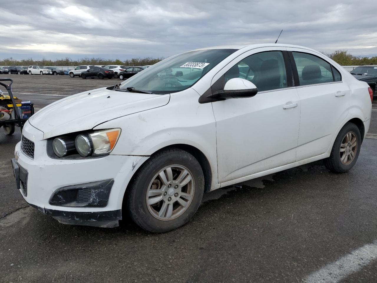 Image 1 of 2014 CHEVROLET SONIC LT 2014 with VIN 1G1JC5SH8E4106717