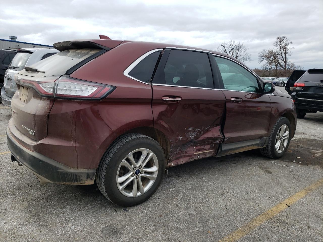 Obraz 3 z 2015 FORD EDGE TITANIUM 2015 z VIN 2FMTK4K98FBB27270