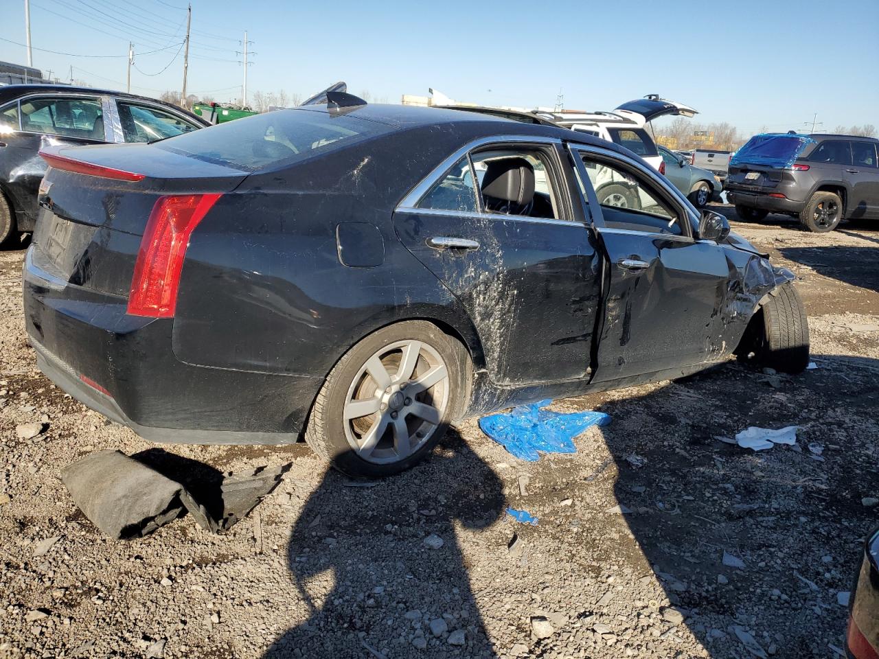 Image 3 of 2015 CADILLAC ATS  2015 with VIN 1G6AA5RA7F0119685