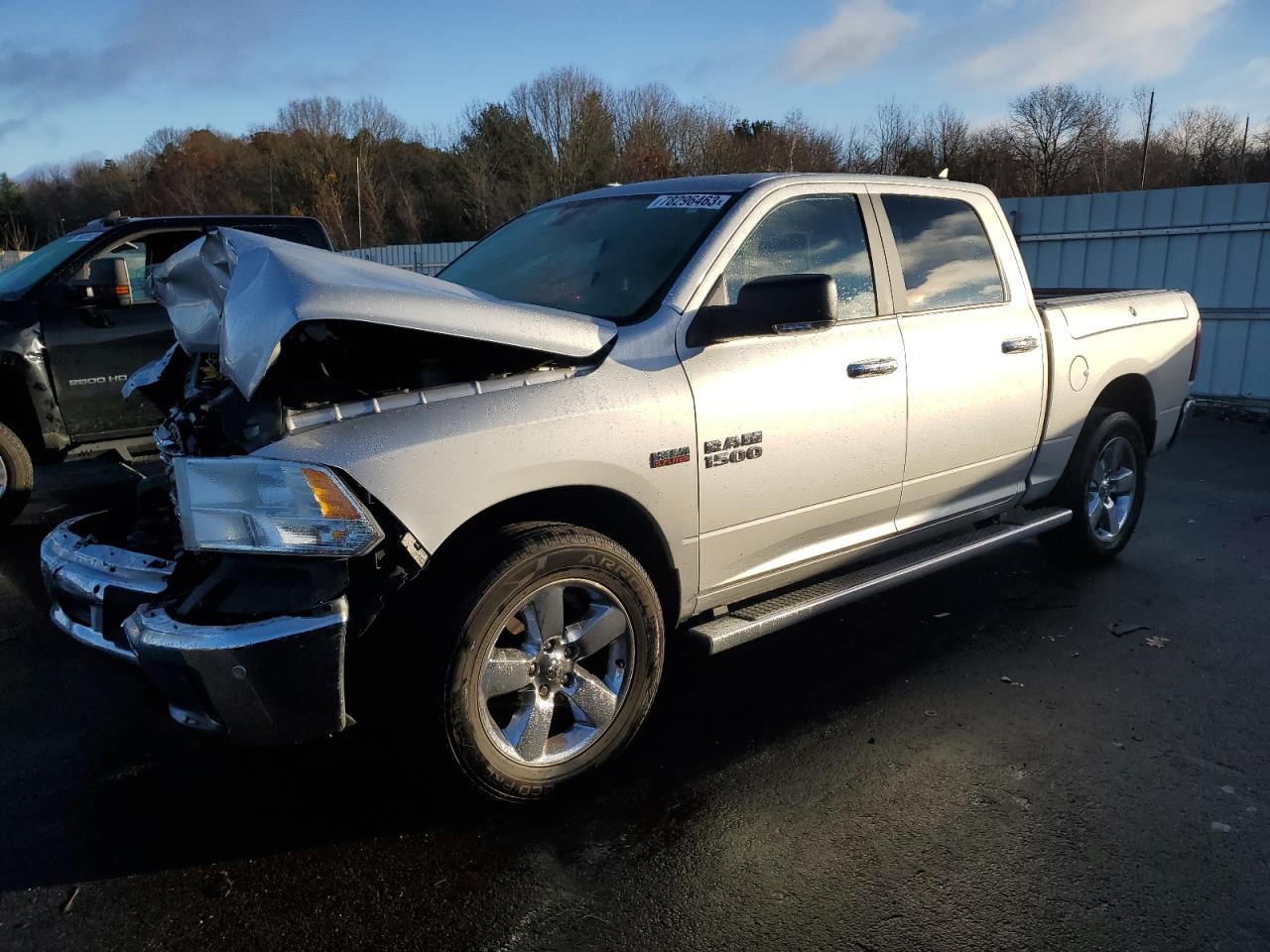 Image 1 of 2018 RAM 1500 SLT 2018 with VIN 1C6RR7LT0JS156385