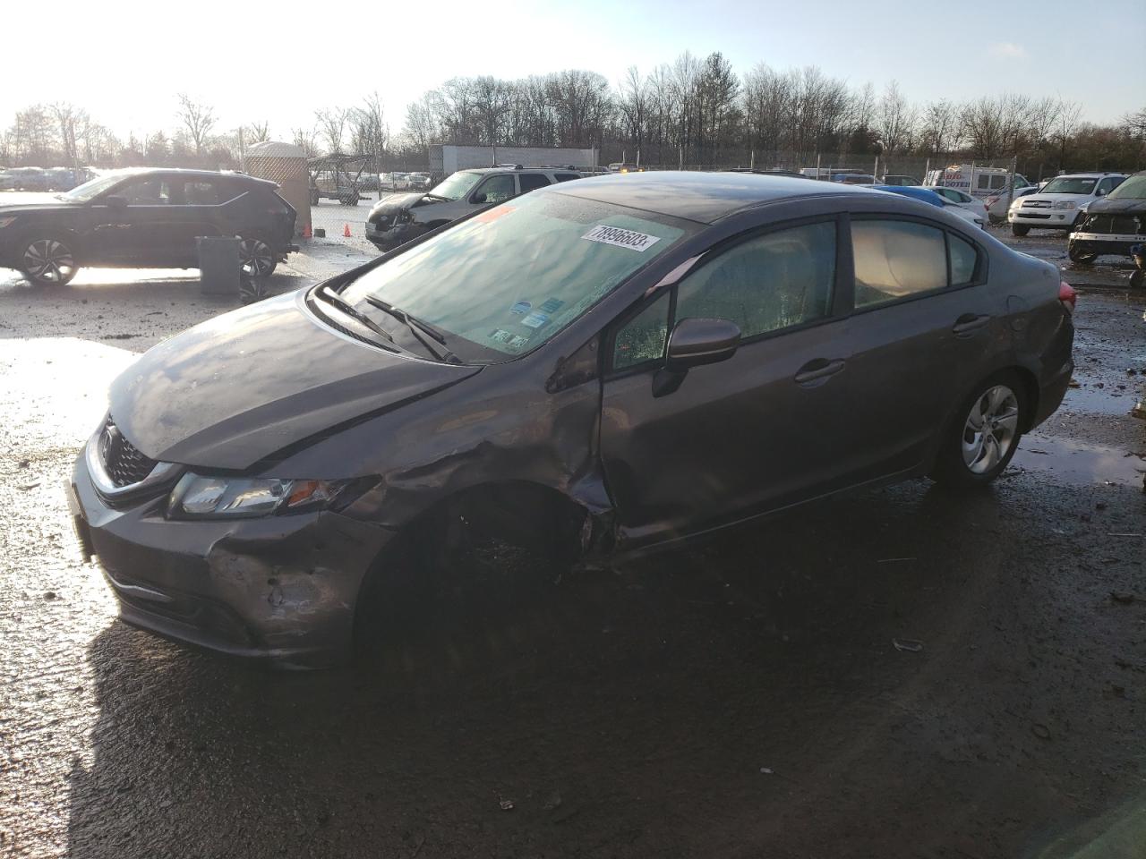 2014 HONDA CIVIC LX 2014 image