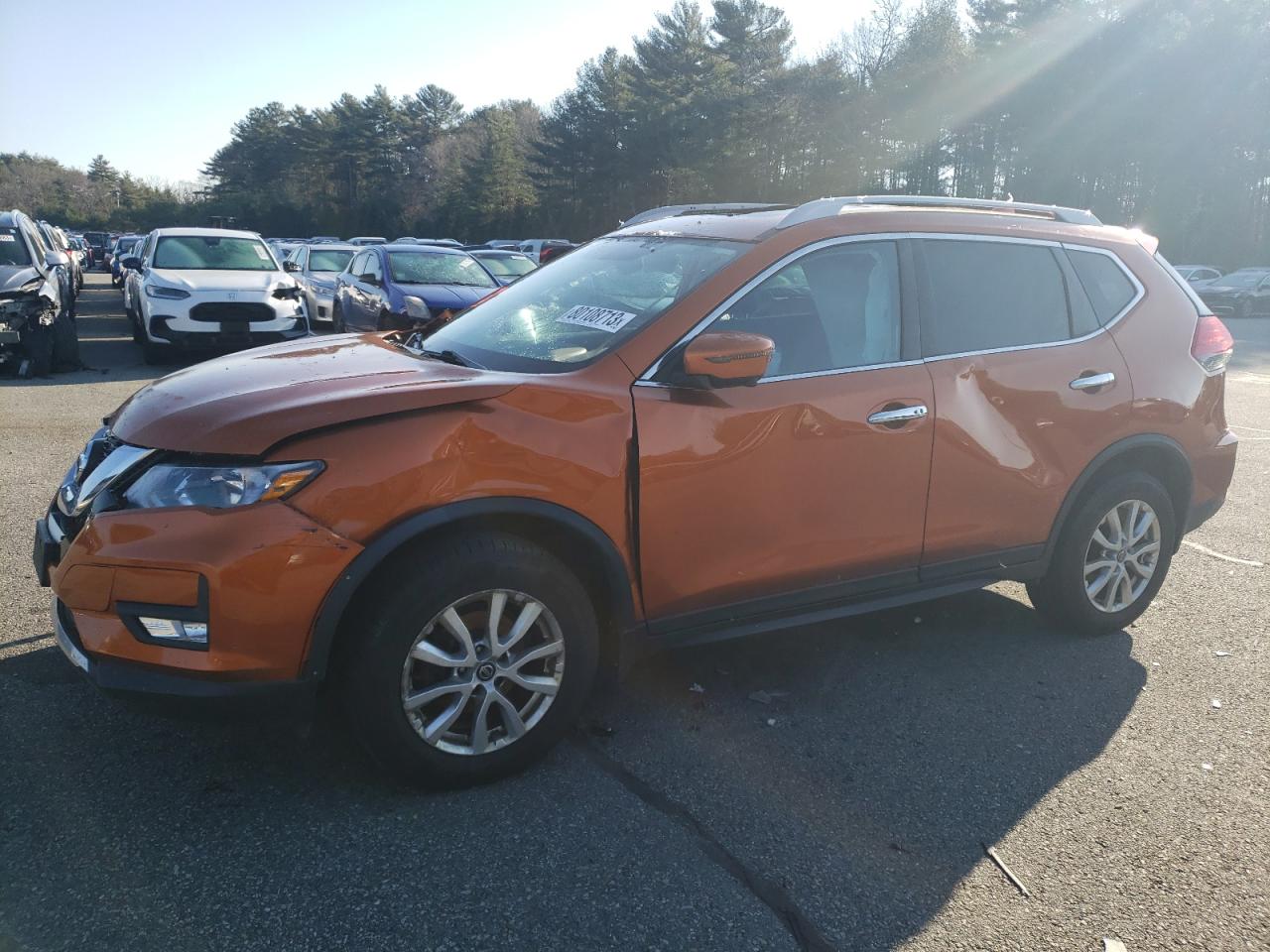 Изображение 1 2017 NISSAN ROGUE SV 2017 с VIN 5N1AT2MV5HC776191