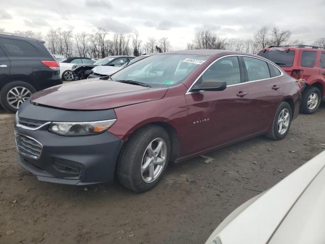 Image 1 of 2016 CHEVROLET MALIBU LS 2016 with VIN 1G1ZB5ST9GF189205