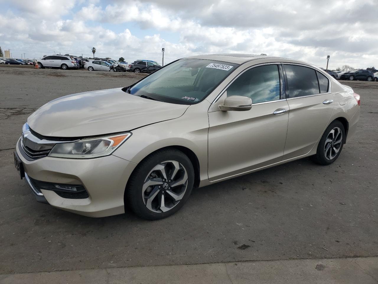 Image 1 of 2017 HONDA ACCORD EXL 2017 with VIN 1HGCR3F02HA005462