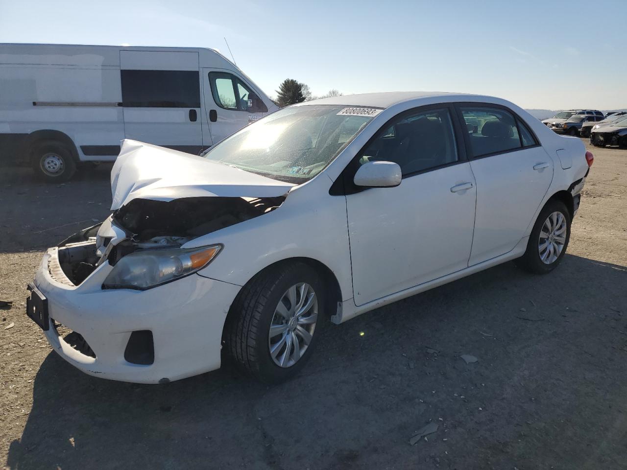 Obraz 1 z 2012 TOYOTA COROLLA BASE 2012 z VIN 2T1BU4EE6CC878261
