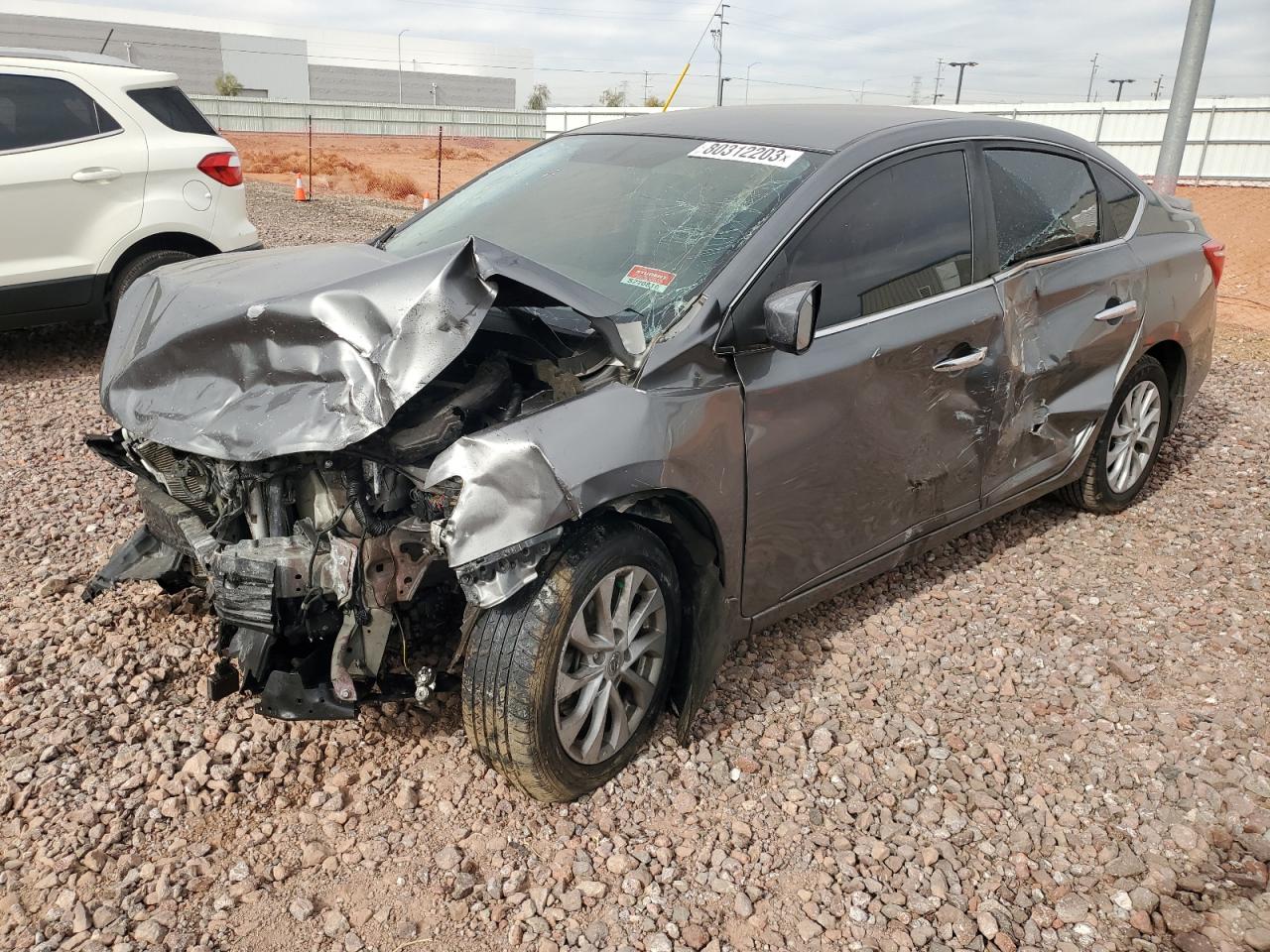 Image 1 of 2019 NISSAN SENTRA S 2019 with VIN 3N1AB7AP9KY230439