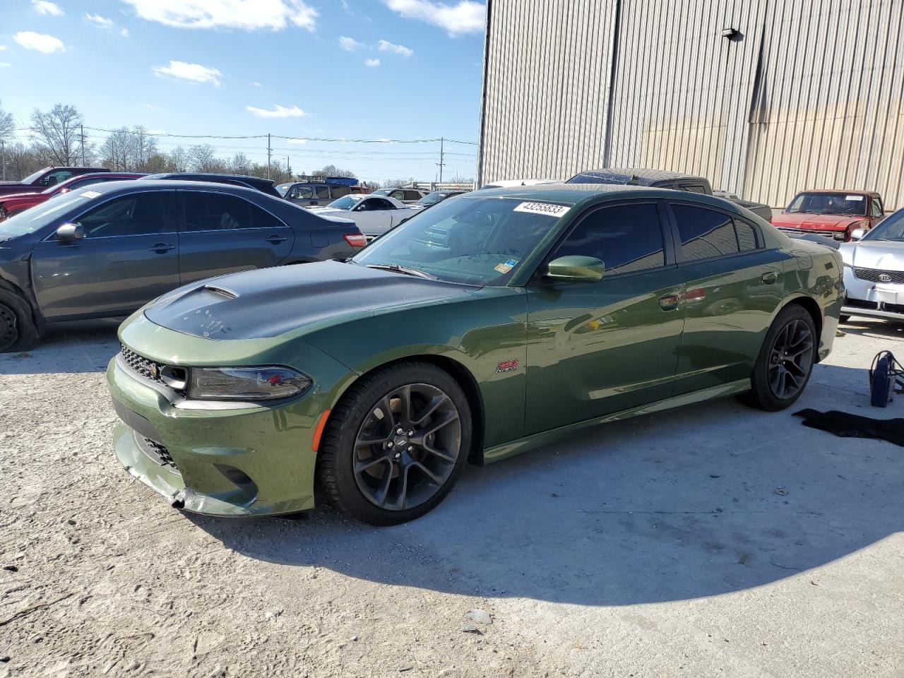 Image 1 of 2022 DODGE CHARGER SCAT PACK 2022 with VIN 2C3CDXGJ2NH103789