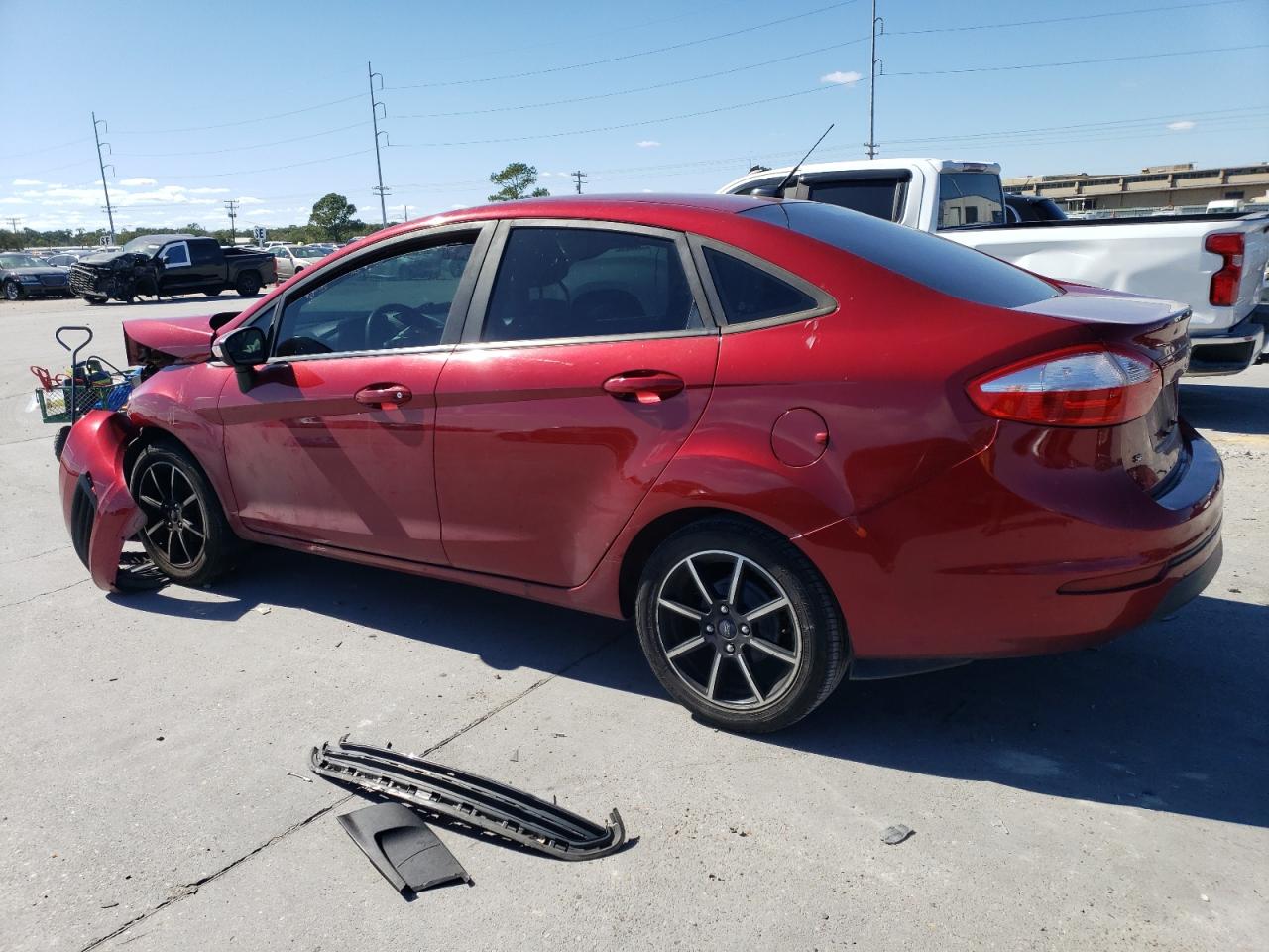 Изображение 2 2017 FORD FIESTA SE 2017 с VIN 3FADP4BJ1HM168254