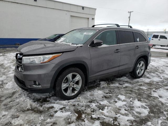 Image 1 of 2014 TOYOTA HIGHLANDER LIMITED 2014 with VIN 5TDDKRFH7ES044403