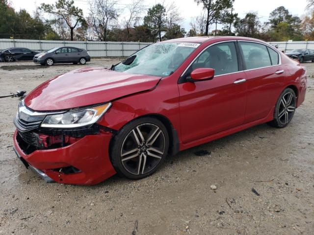 Image 1 of 2016 HONDA ACCORD SPORT 2016 with VIN 1HGCR2F52GA047196