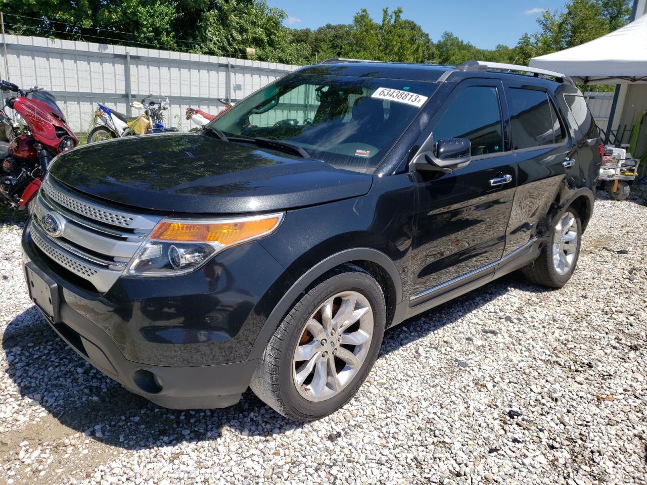 Image 1 of 2013 FORD EXPLORER XLT 2013 with VIN 1FM5K7D85DGB33922