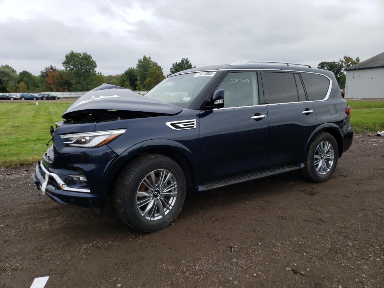 Image 1 of Infiniti Qx80 Luxe 2021 with VIN JN8AZ2AE3M9270281