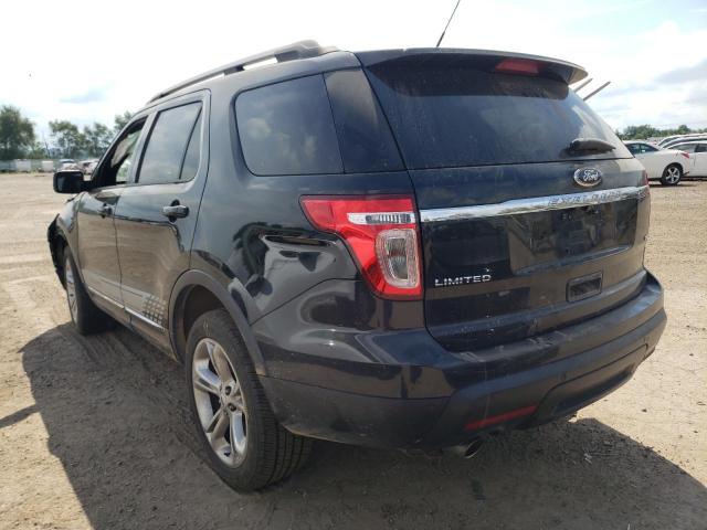 Image 3 of 2015 FORD EXPLORER LIMITED 2015 with VIN 1FM5K8F89FGC69928