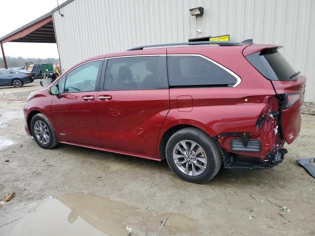 Изображение 2 2021 TOYOTA SIENNA XLE 2021 с VIN 5TDYSKFC1MS015975