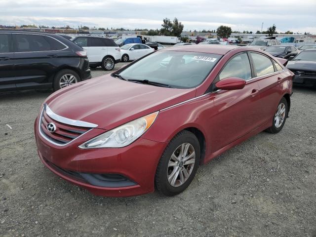 Image 1 of 2014 HYUNDAI SONATA GLS 2014 with VIN 5NPEB4AC5EH916957