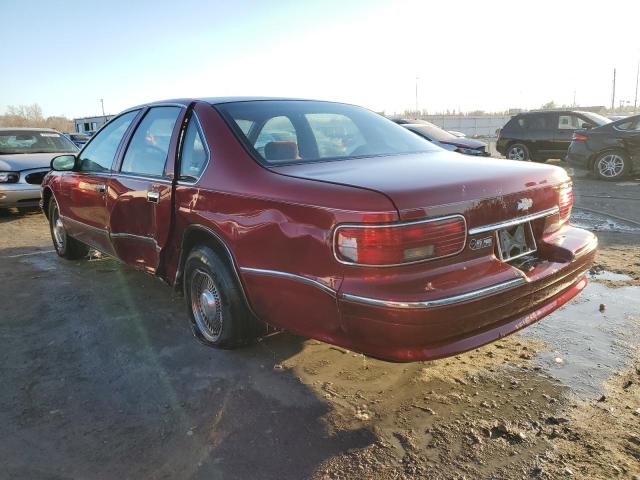 Изображение 2 1996 CHEVROLET CAPRICE CLASSIC 1996 с VIN 1G1BL52W9TR187553