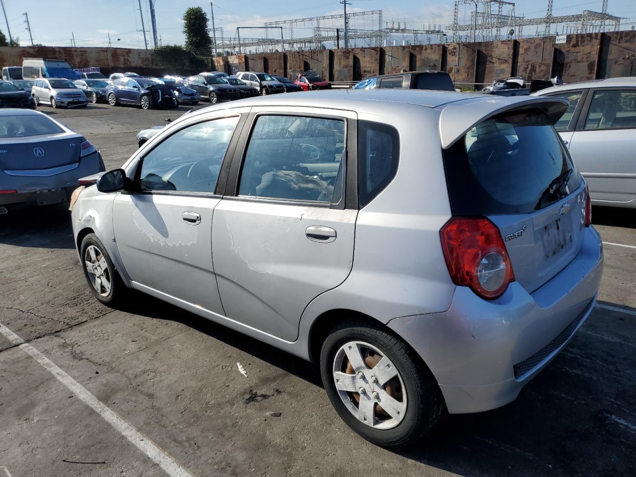 Image 2 of 2009 CHEVROLET AVEO LS 2009 with VIN KL1TD66E89B656480