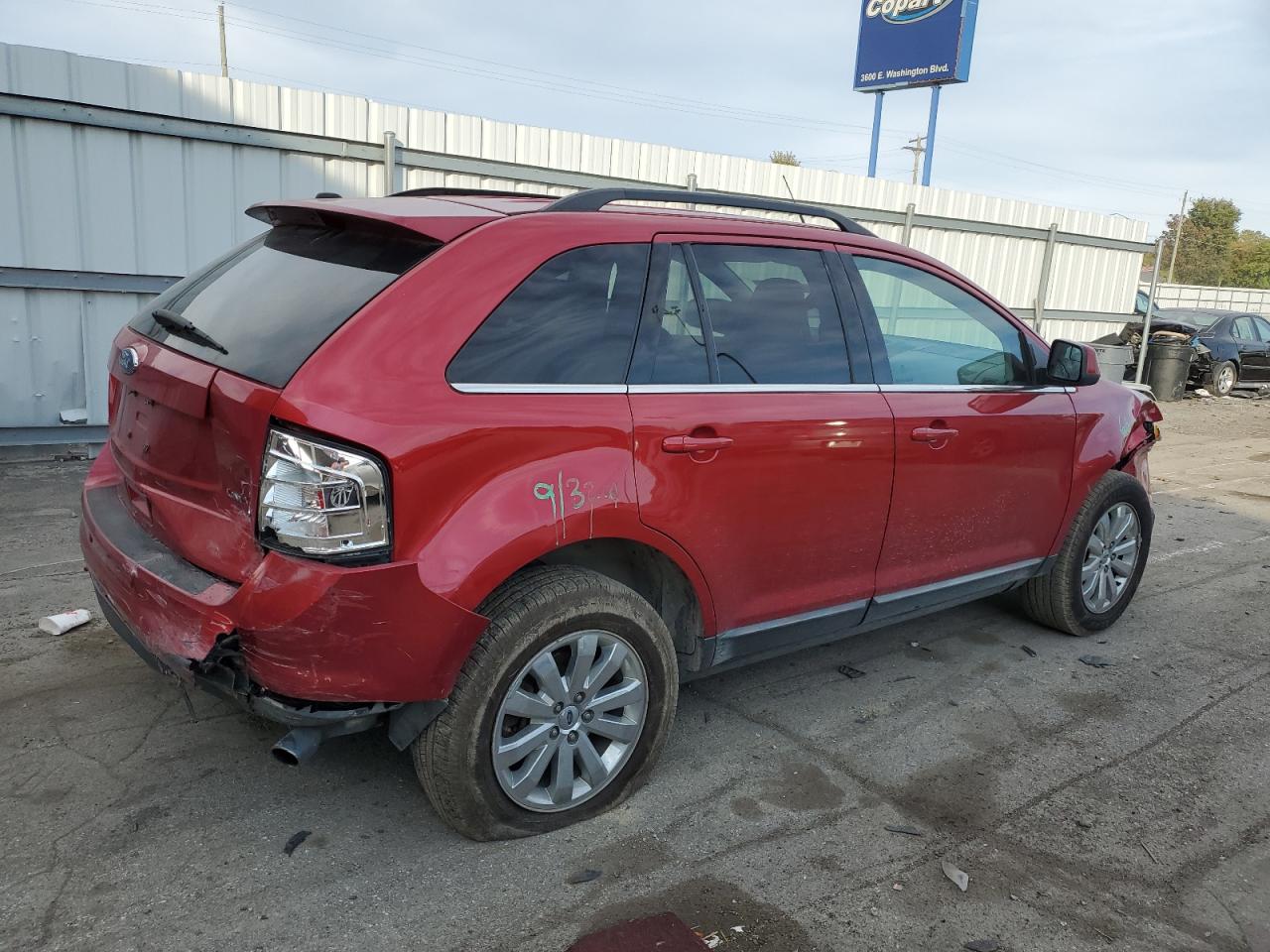 Изображение 3 2010 FORD EDGE LIMITED 2010 с VIN 2FMDK3KC2ABA89232