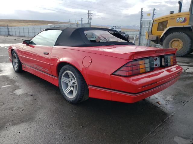 Изображение 2 1990 CHEVROLET CAMARO IROC-Z 1990 с VIN 1G1FP33F5LL105877