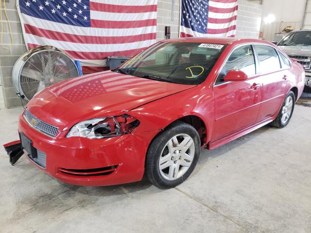 Image 2 of 2012 CHEVROLET IMPALA LT 2012 with VIN 2G1WG5E32C1276607