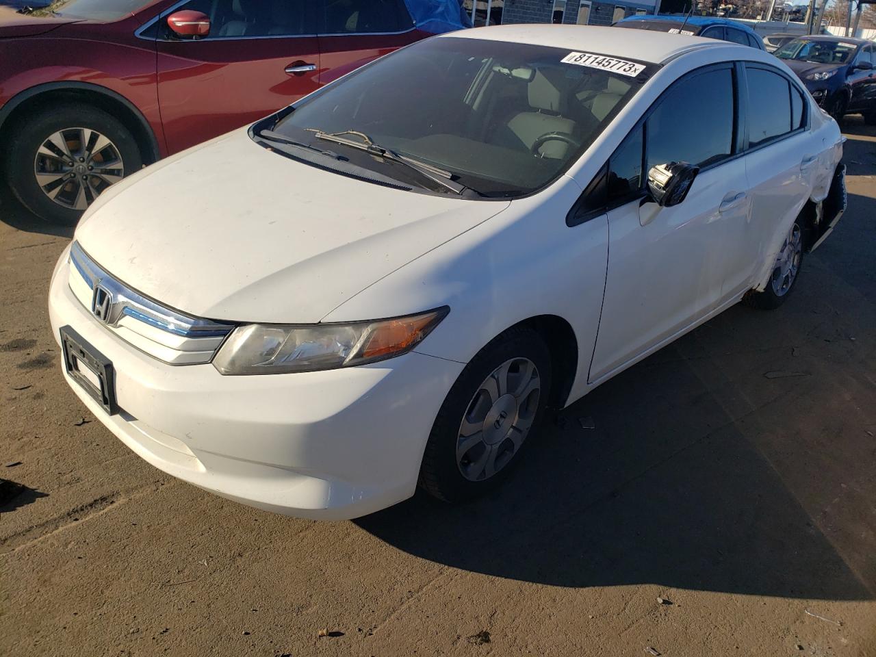 Изображение 1 2012 HONDA CIVIC HYBRID 2012 с VIN JHMFB4F28CS009699