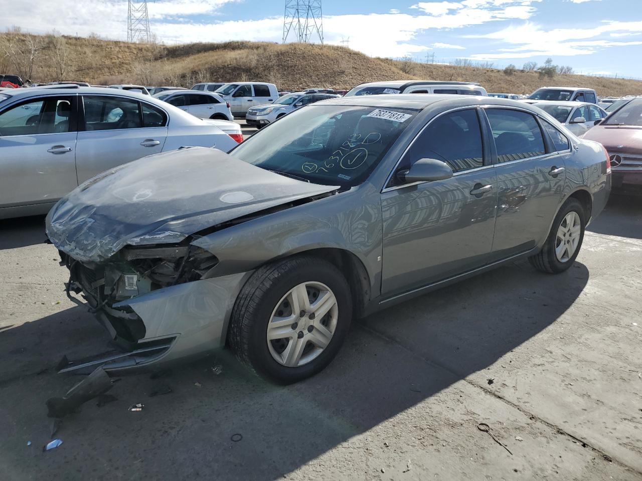 Image 1 of 2008 CHEVROLET IMPALA LS 2008 with VIN 2G1WB58K689251963