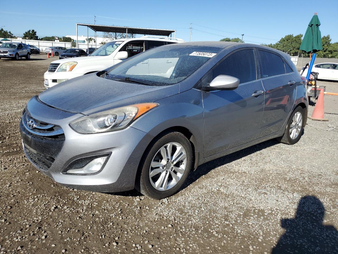 Image 1 of 2013 HYUNDAI ELANTRA GT  2013 with VIN KMHD35LE1DU128223