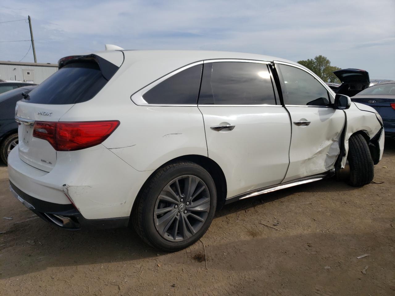 Image 3 of 2017 ACURA MDX TECHNOLOGY 2017 with VIN 5FRYD4H50HB005497