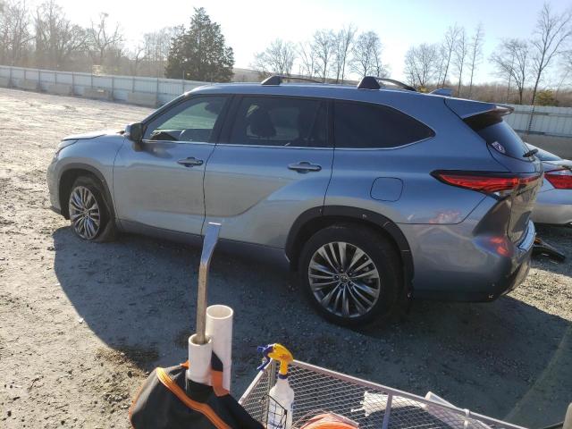 Изображение 2 2021 TOYOTA HIGHLANDER PLATINUM 2021 с VIN 5TDFZRBH2MS132400