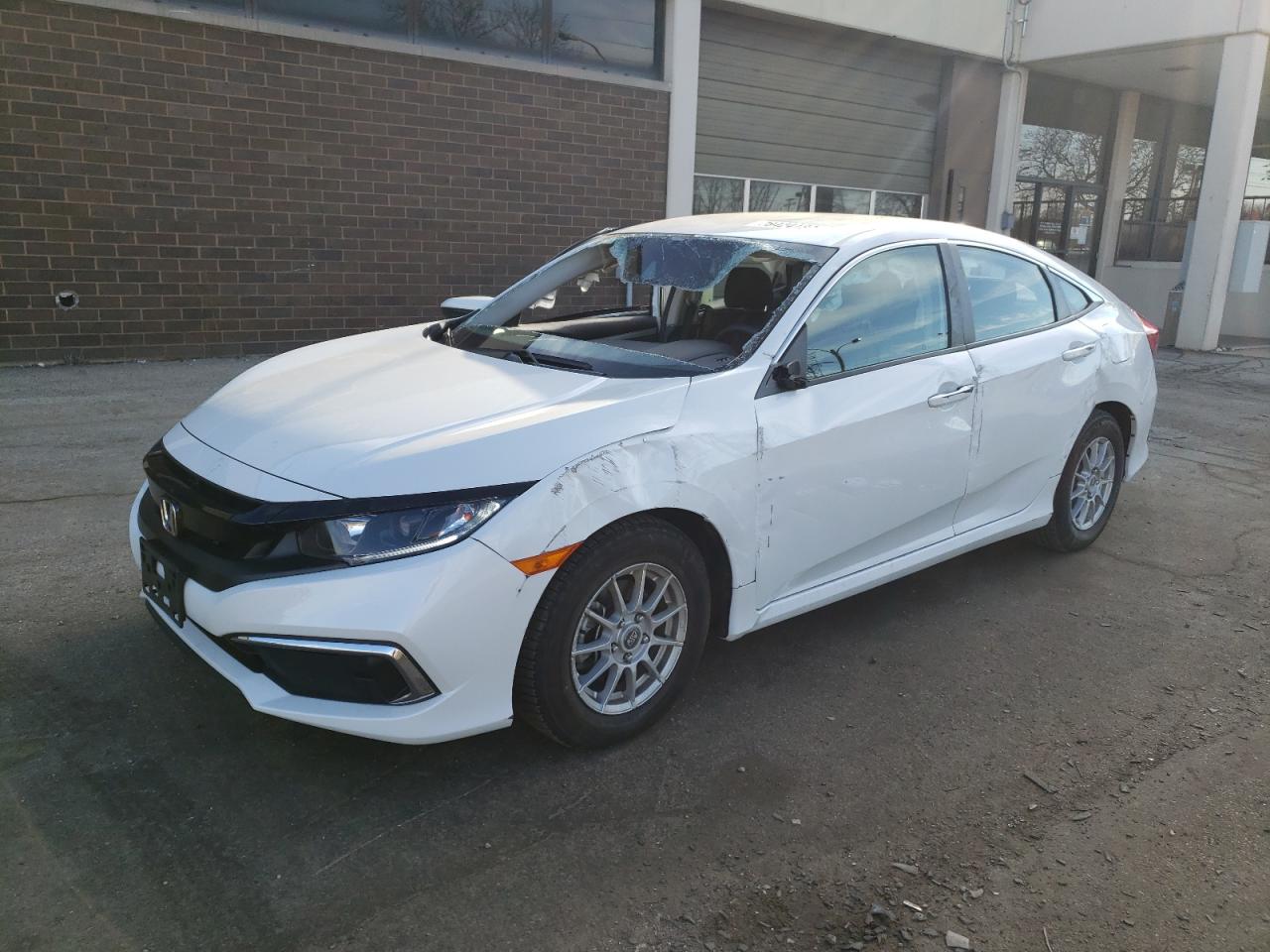 Image 1 of 2019 HONDA CIVIC LX 2019 with VIN 19XFC2F64KE018584
