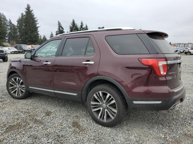 Image 2 of 2018 FORD EXPLORER PLATINUM 2018 with VIN 1FM5K8HT3JGB90748