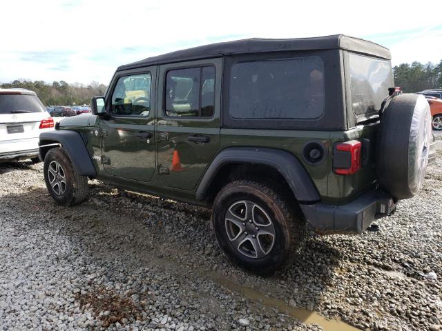 Image 2 of 2021 JEEP WRANGLER UNLIMITED SPORT 2021 with VIN 1C4HJXDG8MW612899
